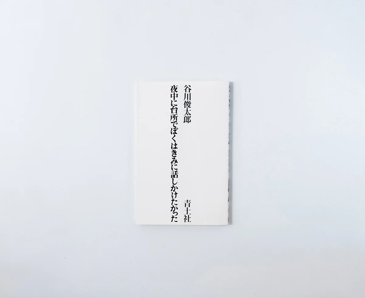 夜中に台所でぼくはきみに話しかけたかった