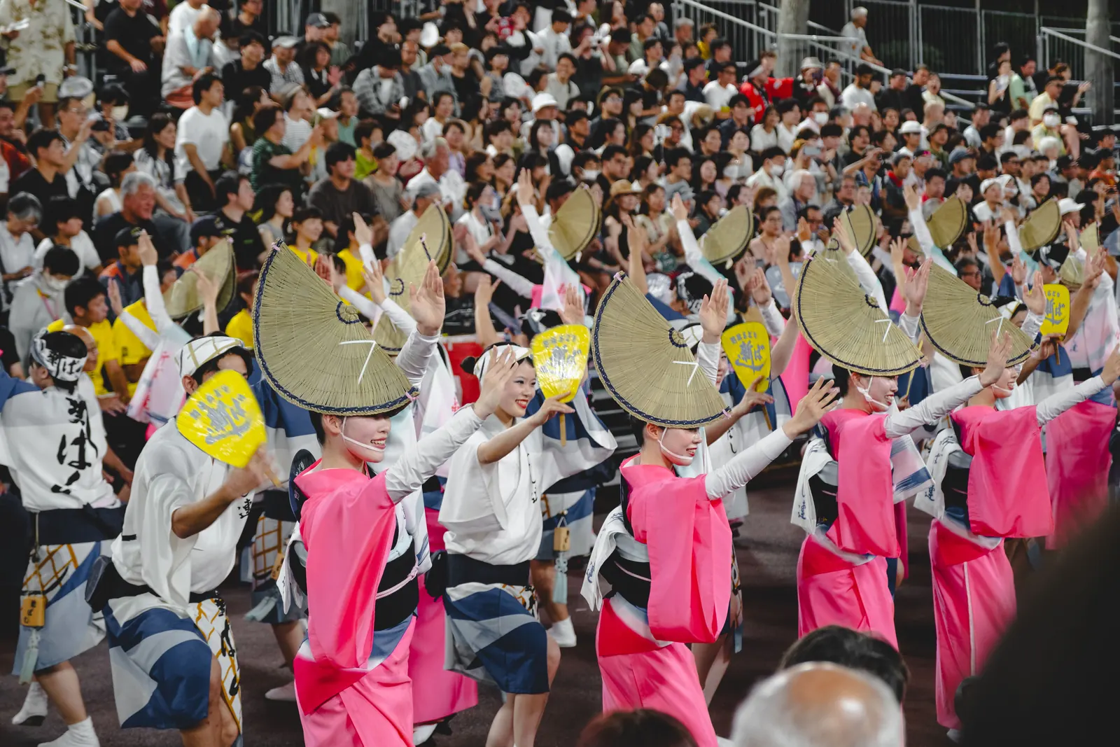 連ごとに踊りの特徴が違っていて、終始ワクワクしながら観覧