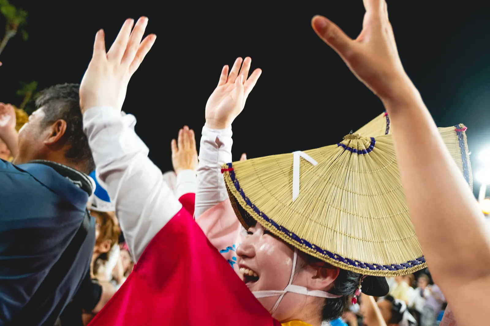 踊り子さん関係なくみんなが素敵な笑顔！